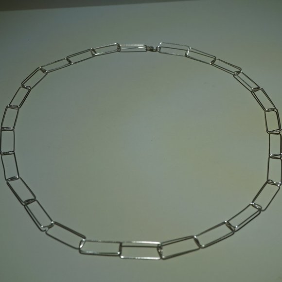 Sterling Silver (.925) Hand Made 24" Necklace - Picture 3 of 7